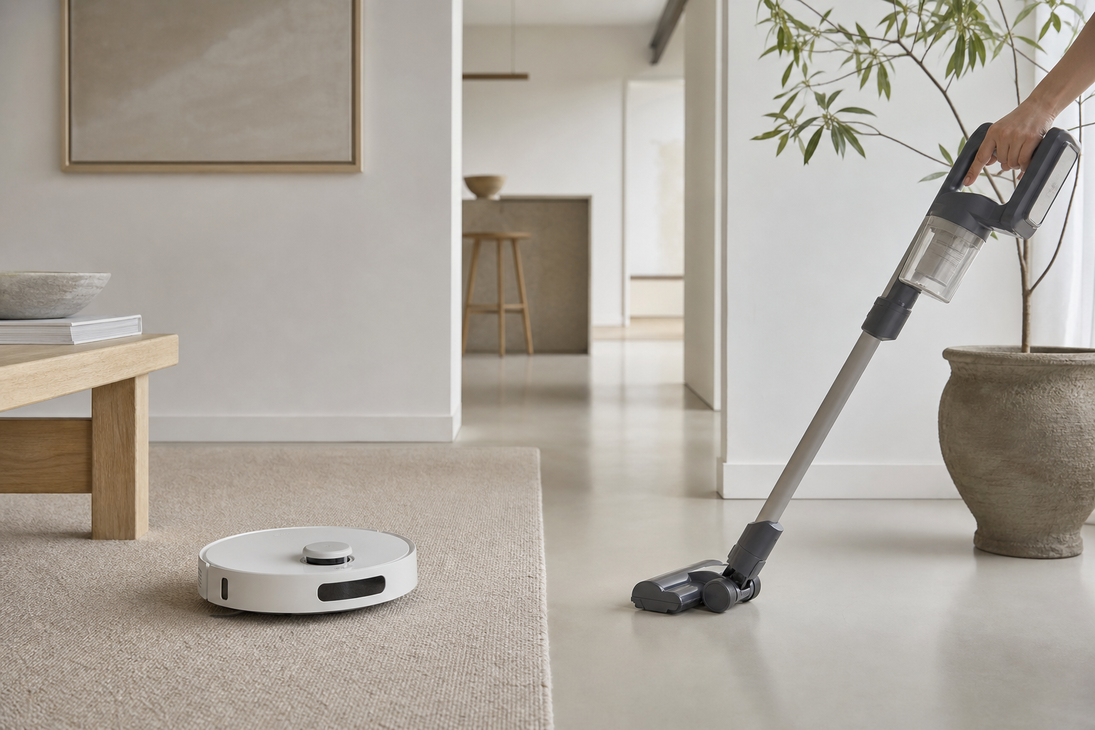 Robotstofzuiger vs steelstofzuiger: wat past bij jouw huishouden?