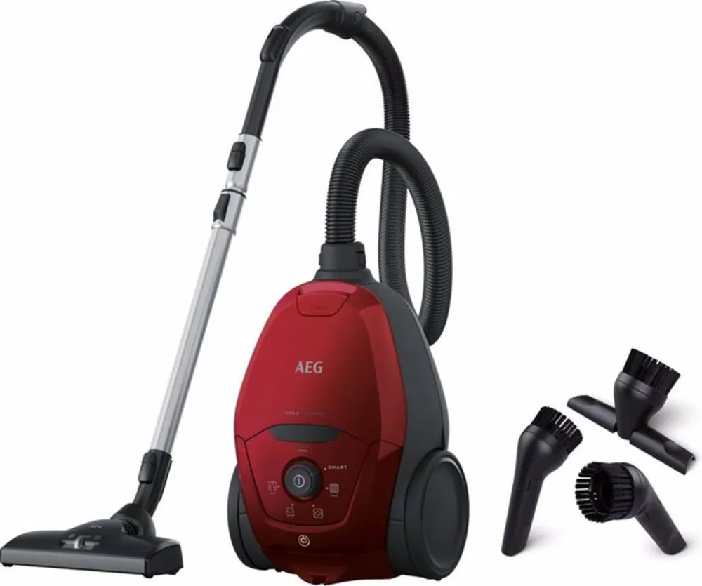 Aeg Vx82 1 2Cr Ecoline Stofzuiger Rood Accessoires