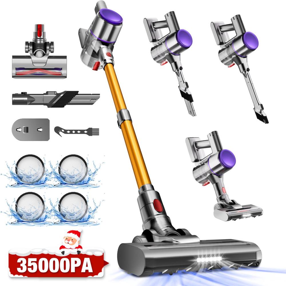 Draadloze Stofzuiger Opzetstukken Zuigmond Accessoires 35000Pa