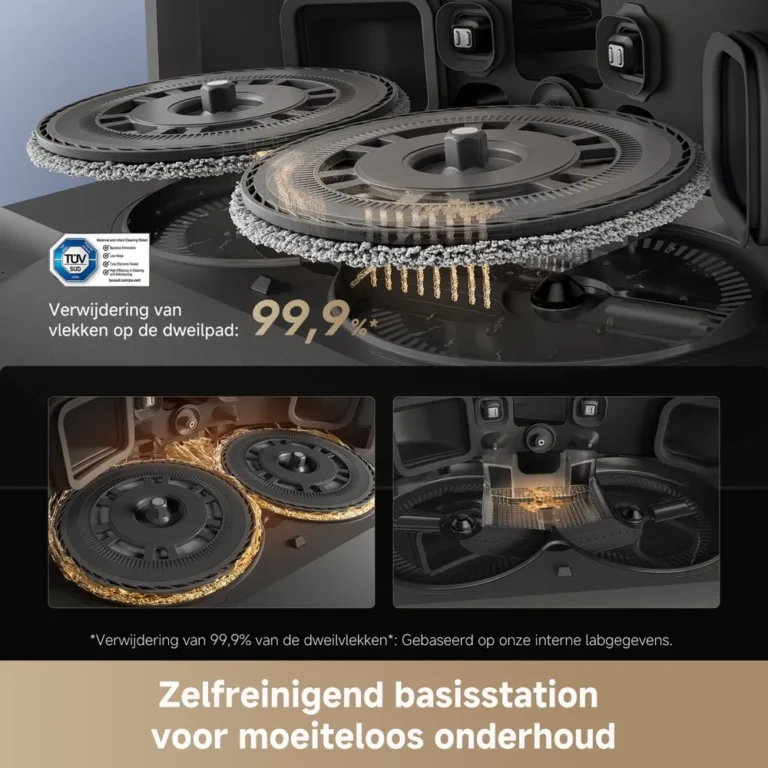 Dreame L40s Pro Ultra – Zelfreinigend basisstation met dweilpad en vuilverwijdering van 99,9%