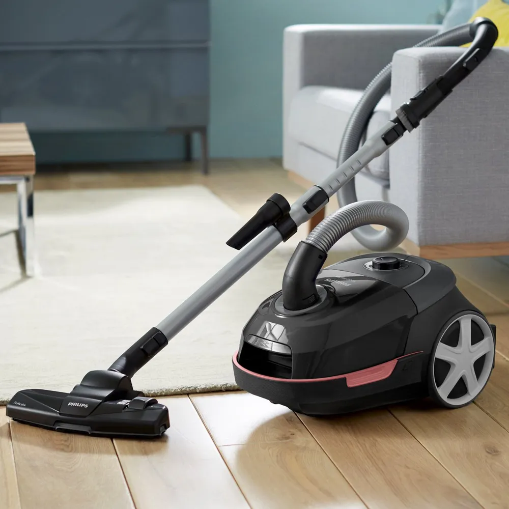 Philips 5000 Serie Triactive Xd5123 10 Stofzuiger Met Zak Moderne Woonkamer Houten Vloer