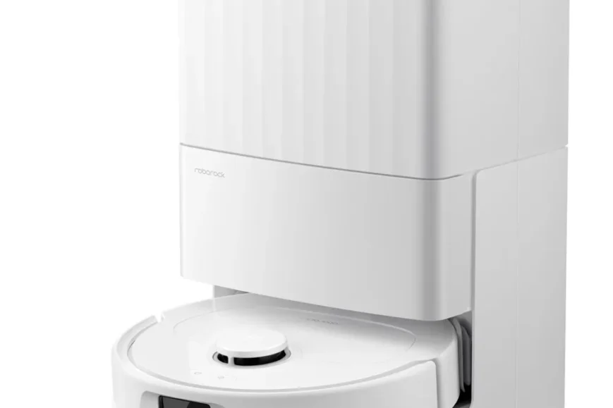 Roborock QV 35A robotstofzuiger met zelfreiniging en dweilfunctie in witte kleur