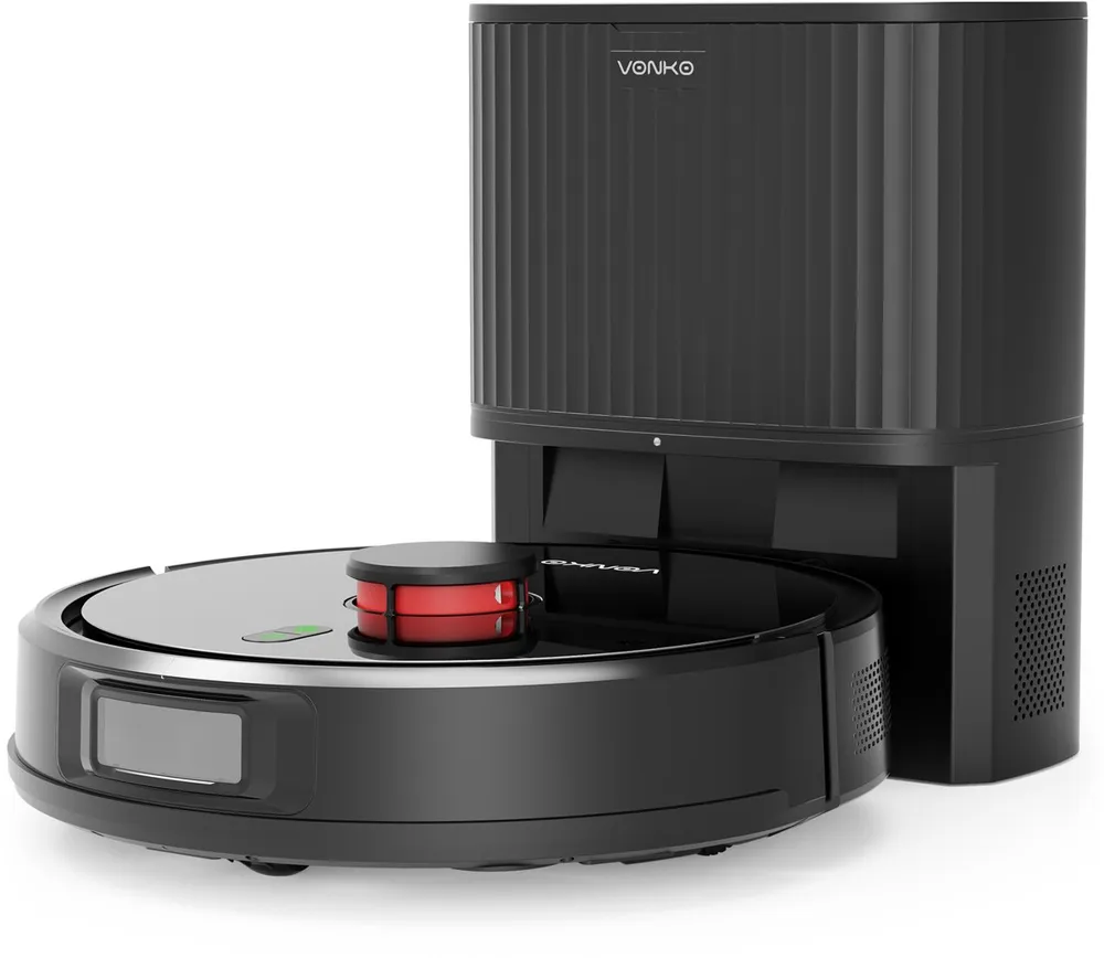 Vonko S6 Pro Robotstofzuiger Dweilfunctie Laadstation Vloerbedekking